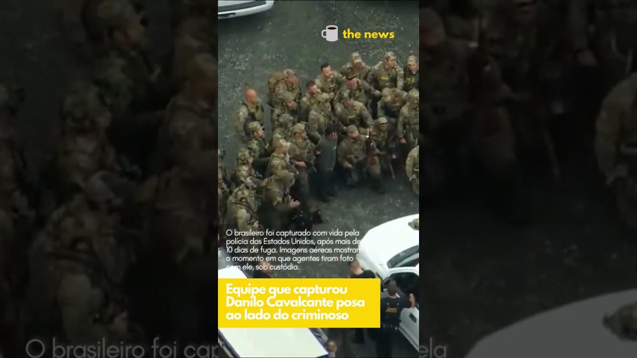 Polícia Dos EUA Prende Novamente e Tira Fotos de Brasileiro Que Fugiu