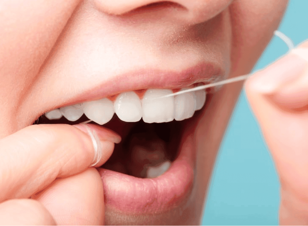 Uso do fio dental